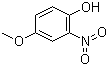 structure of CAS# 1568-70-3, 4-Methoxy-2-nitrophenol