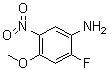 2-Fluoro-4-methoxy-5-nitrobenzenamine molecular structure (CAS 1569986-91-9)