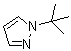 structure of CAS# 15754-60-6, N-tert-Butylpyrazole;1-(1,1-Dimethylethyl)-1H-pyrazole; 1-tert-Butyl-1H-pyrazole