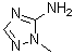 structure of CAS# 15795-39-8, 1-Methyl-1H-1,2,4-triazol-5-amine;1-Methyl-1,2,4-triazol-5-amine; 1-Methyl-5-amino-1,2,4-triazole; 5-Amino-1-methyl-1,2,4-triazole; 5-Amino-1-methyl-1H-1,2,4-triazole