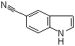 structure of CAS# 15861-24-2, 5-Cyanoindole;1H-Indole-5-carbonitrile
