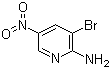 结构式 CAS# 15862-31-4, 2-氨基-3-溴-5-硝基吡啶