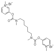 structure of CAS# 15876-67-2, Distigmine bromide