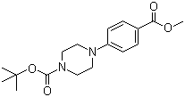 1-Boc-4-(4-methoxycarbonylphenyl)piperazine molecular structure (CAS 158985-36-5)