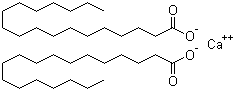 structure of CAS# 1592-23-0, Calcium stearate;Octadecanoic acid calcium salt