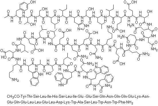 structure of CAS# 159519-65-0, Enfuvirtide