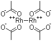 structure of CAS# 15956-28-2, Rhodium(II) acetate dimer;Tetrakis[micron-(acetato-O:O')]dirhodium