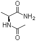 结构式 CAS# 15962-47-7, N-乙酰-L-丙氨酰胺