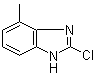 2-Chloro-4-methyl-1H-benzimidazole molecular structure (CAS 15965-57-8)