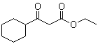 3-Cyclohexyl-3-oxopropanoic acid ethyl ester molecular structure (CAS 15971-92-3)