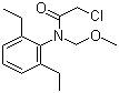 结构式 CAS# 15972-60-8, 甲草胺; 草甲胺; N-(2,6-二乙基苯基)-N-甲氧基甲基-氯乙酰胺
