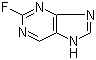 structure of CAS# 1598-61-4, 2-Fluoropurine;2-Fluoro-1H-purine