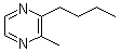 structure of CAS# 15987-00-5, 2-Methyl-3-butylpyrazine;2-Butyl-3-methylpyrazine