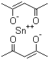 Bis(acetylacetonate)tin molecular structure (CAS 16009-86-2)