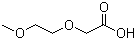 structure of CAS# 16024-56-9, 2-(2-Methoxyethoxy)acetic acid