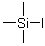 structure of CAS# 16029-98-4, Iodotrimethylsilane;Trimethylsilyl iodide; Trimethyliodosilane