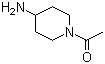 1-乙酰哌啶-4-胺分子结构 (CAS 160357-94-8)