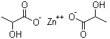 structure of CAS# 16039-53-5, Zinc lactate;Zinc dilactate