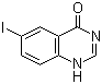 structure of CAS# 16064-08-7, 6-Iodoquinazolin-4-one