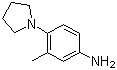 结构式 CAS# 16089-43-3, 3-甲基-4-(1-吡咯烷基)苯胺