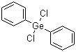 structure of CAS# 1613-66-7, Dichlorodiphenylgermane;Dichlorodiphenylgermanium; Diphenyldichlorogermane; Diphenyldichlorogermanium; Diphenylgermanium dichloride