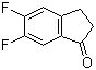 structure of CAS# 161712-77-2, 5,6-Difluoroindanone;5,6-Difluoro-1-indanone