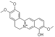 结构式 CAS# 16176-68-4, 巴马亭红碱