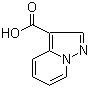 Pyrazolo[1,5-a]pyridine-3-carboxylic acid molecular structure (CAS 16205-46-2)