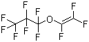结构式 CAS# 1623-05-8, 全氟正丙基乙烯基醚; 1,1,1,2,2,3,3-七氟-3-[(三氟乙烯基)氧基]丙烷