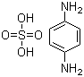 structure of CAS# 16245-77-5, p-Phenylenediamine sulfate;1,4-Benzenediamine sulfate (1:1); Benzene-1,4-diammonium sulphate