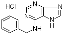 structure of CAS# 162714-86-5, N-(Phenylmethyl)-9H-purin-6-amine hydrochloride