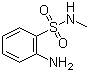 structure of CAS# 16288-77-0, 2-Amino-N-methylbenzenesulfonamide;N-Methyl-2-aminobenzenesulfonamide