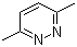 structure of CAS# 1632-74-2, 3,6-Dimethylpyridazine