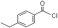 4-Ethylbenzoyl chloride molecular structure (CAS 16331-45-6)