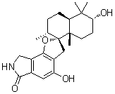 structure of CAS# 163391-76-2, Stachybotrylactam