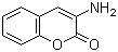 structure of CAS# 1635-31-0, 3-Amino-2H-chromen-2-one;3-Amino-2-benzopyrone