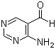4-氨基嘧啶-5-甲醛分子结构 (CAS 16357-83-8)