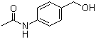 structure of CAS# 16375-88-5, 4-Acetamidobenzyl alcohol;N-[4-(Hydroxymethyl)phenyl]acetamide