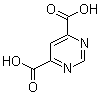 structure of CAS# 16490-02-1, 4,6-Pyrimidinedicarboxylic acid;NSC 44347