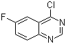 结构式 CAS# 16499-61-9, 4-氯-6-氟喹唑啉