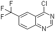 structure of CAS# 16499-64-2, 4-Chloro-6-(trifluoromethyl)quinazoline