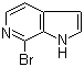 7-Bromo-1H-pyrrolo[2,3-c]pyridine molecular structure (CAS 165669-35-2)