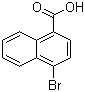 4-Bromo-1-naphthoic acid molecular structure (CAS 16650-55-8)