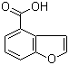 structure of CAS# 166599-84-4, 4-Benzofurancarboxylic acid;1-Benzofuran-4-carboxylic acid