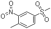 structure of CAS# 1671-49-4, 2-Nitro-4-methylsulfonyltoluene