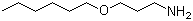 3-(Hexyloxy)propylamine molecular structure (CAS 16728-61-3)