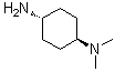 structure of CAS# 167298-52-4, trans-N,N-Dimethylcyclohexane-1,4-diamine