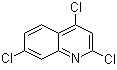 structure of CAS# 1677-49-2, 2,4,7-Trichloroquinoline;NSC 131496