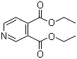 Diethyl 3,4-pyridinedicarboxylate molecular structure (CAS 1678-52-0)