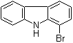 结构式 CAS# 16807-11-7, 1-溴咔唑